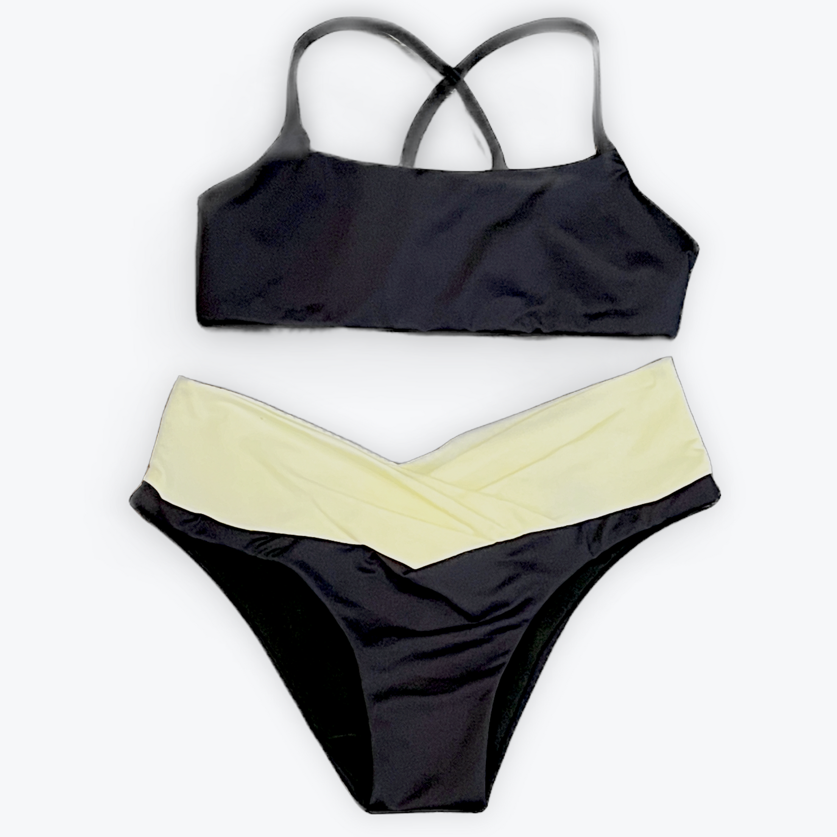 Submarine Black and White Bikini