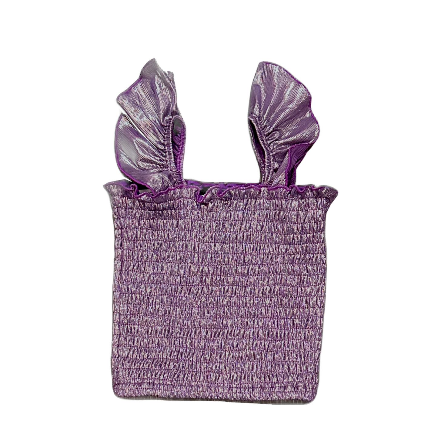 Purple Lame Tank