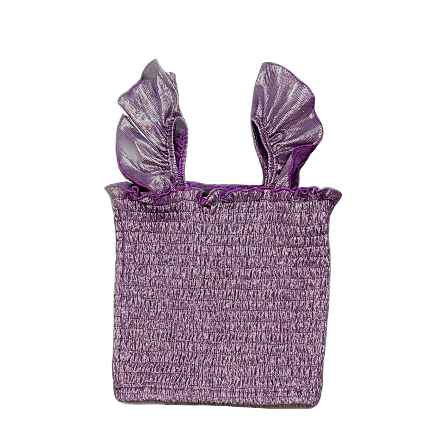 Purple Lame Tank