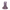 Purple Lame Skirt