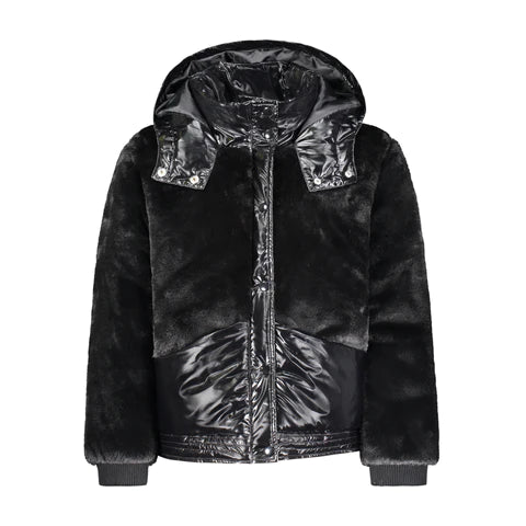 Vierra Rose Cruz Faux Fur Jacket