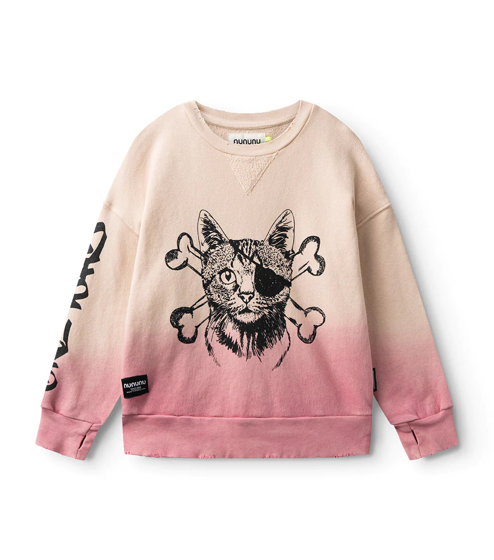 NUNUNU Captain Cat Sweatshirt