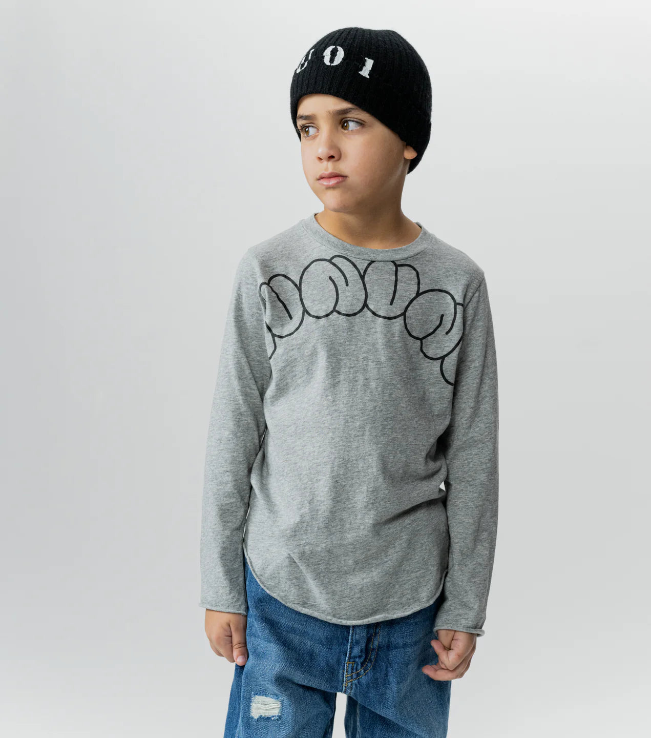Nununu Bubbly Rounded LS Shirt