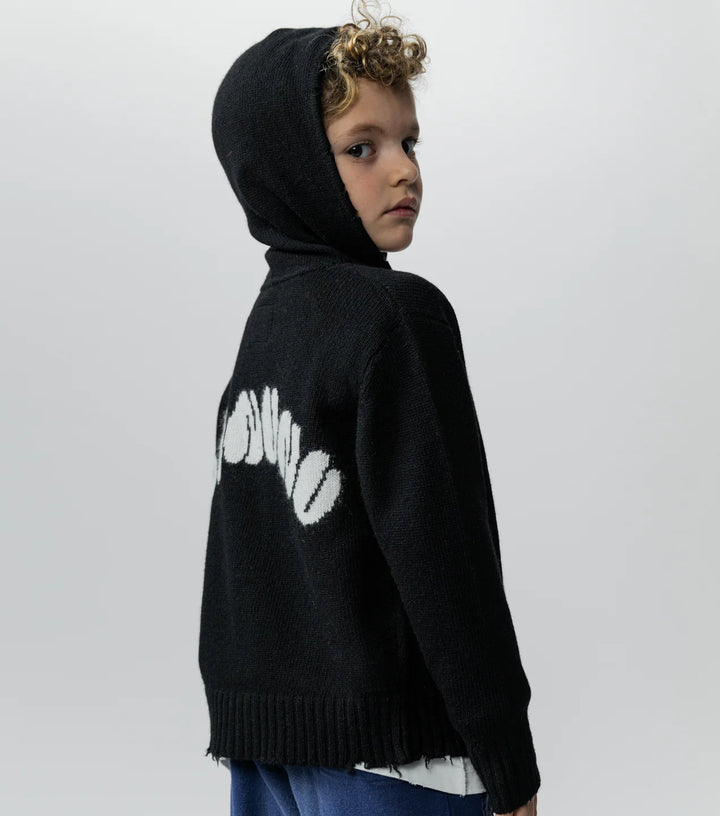 Nununu Zip Knit Hoodie