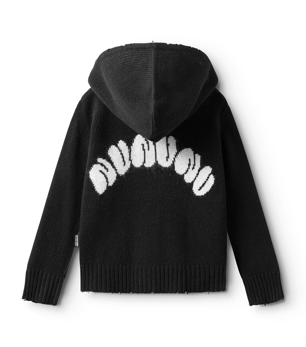 Nununu Zip Knit Hoodie