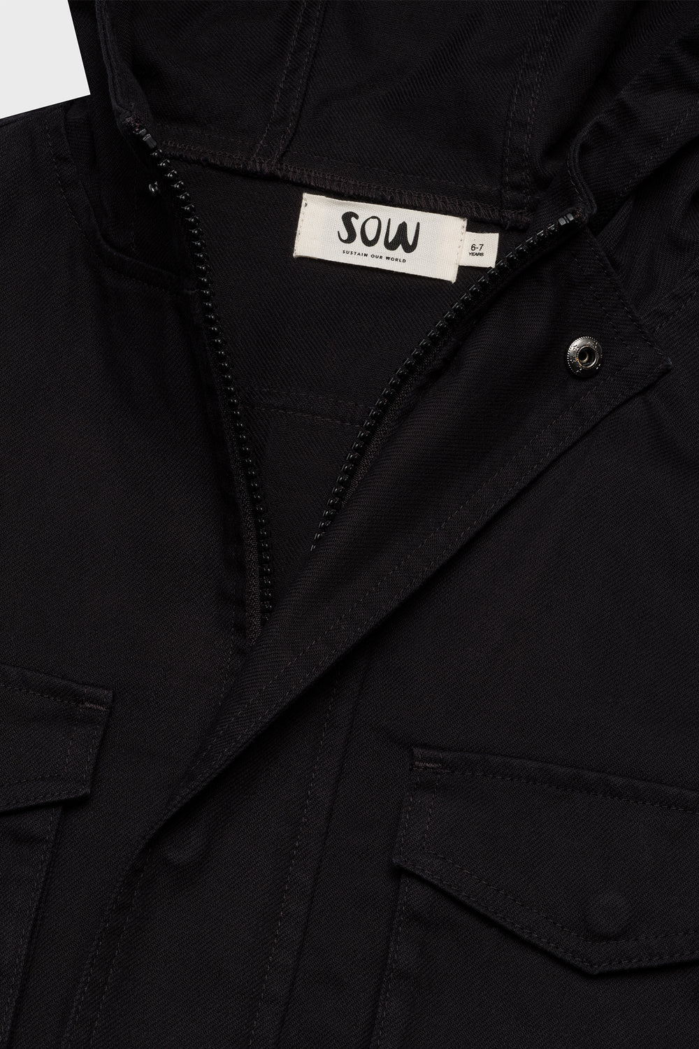 SOW Cropped Cargo Jacket