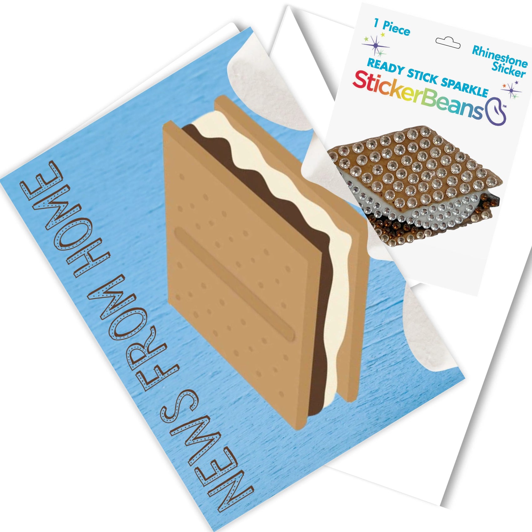 Sticker Beans Greeting Cards
