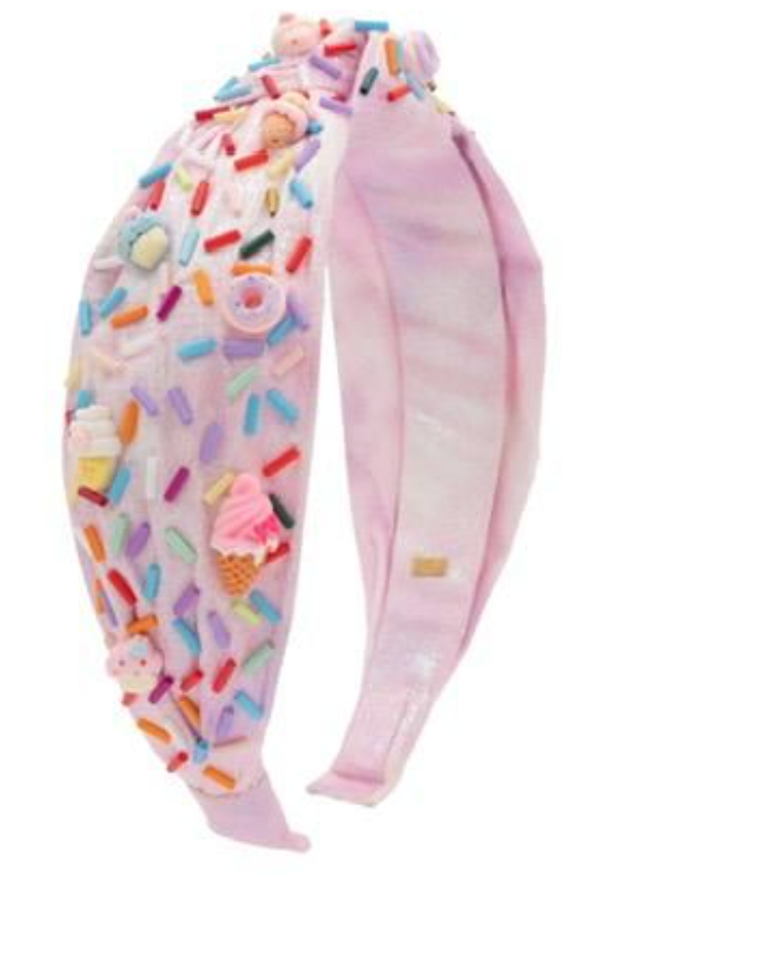 Bari Lynn Sprinkle Knot Headband