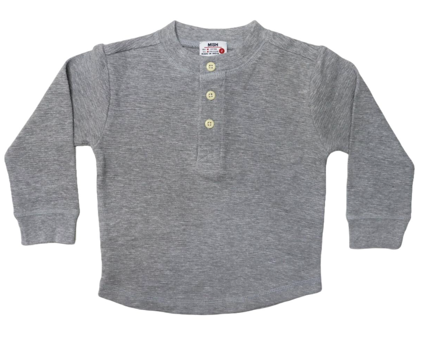 Mish Thermal Henley Heather