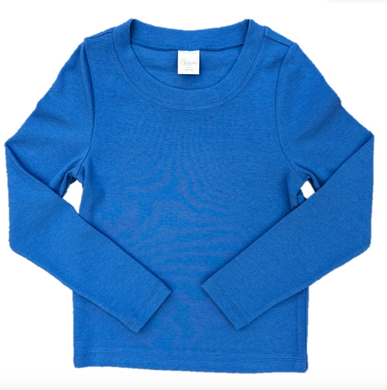 Suzette Long Sleeve Ribbed Top