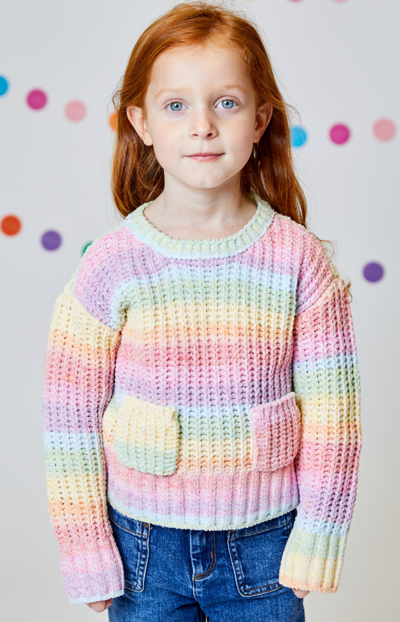 Design History Rainbow Sweater
