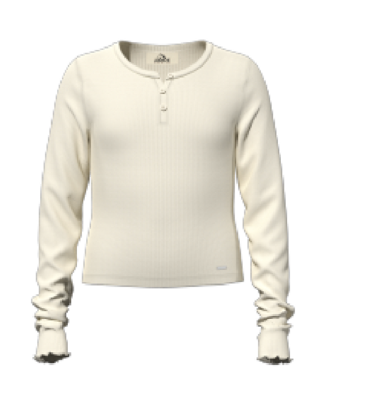 Jordache Long Sleeve Henley Top