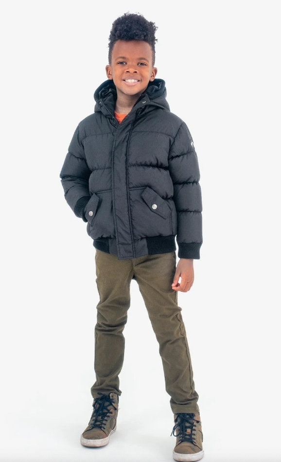 Appaman Puffy Coat Black