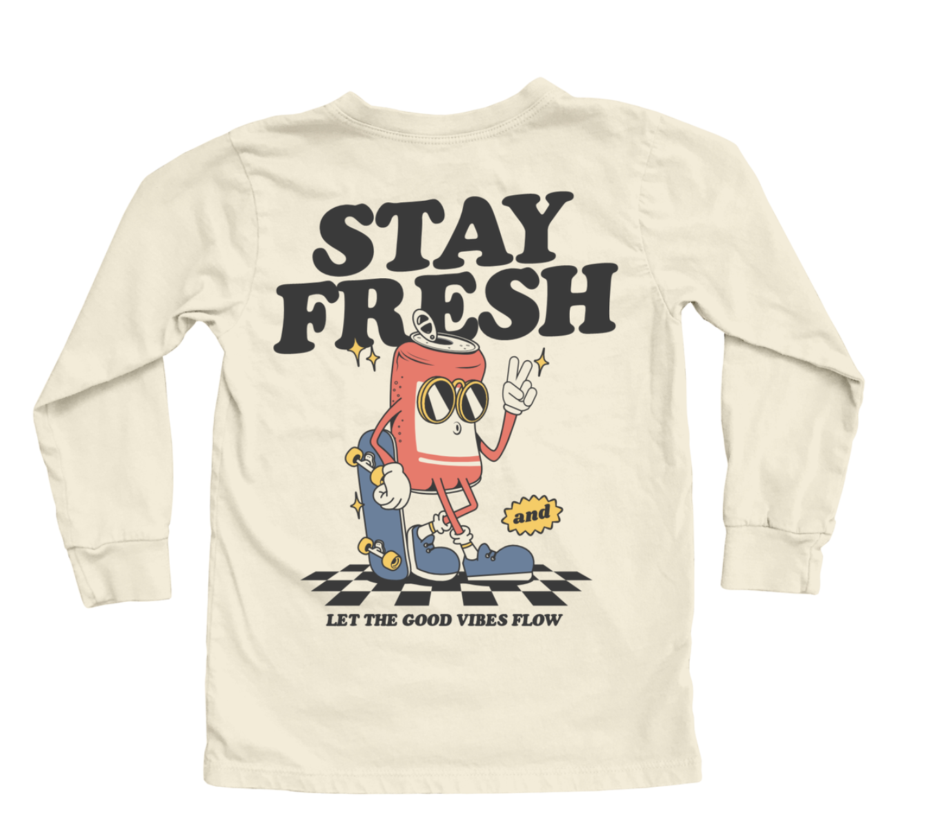 Tiny Whales Stay Fresh L/S