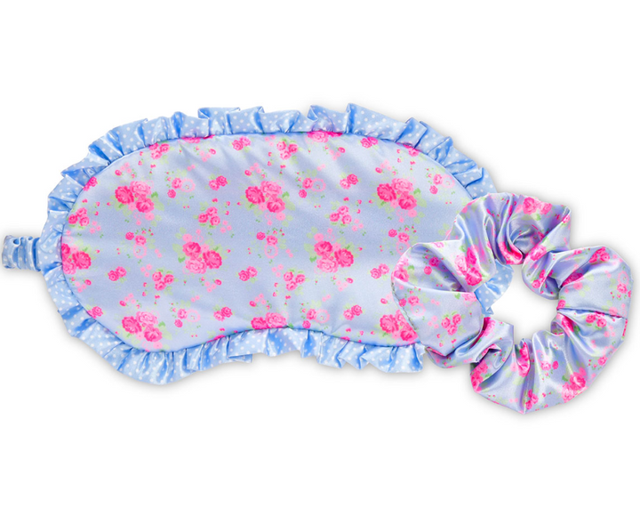 Iscream Ditsy Eye Mask & Scrunchie Set
