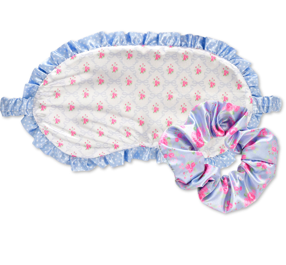 Iscream Ditsy Eye Mask & Scrunchie Set