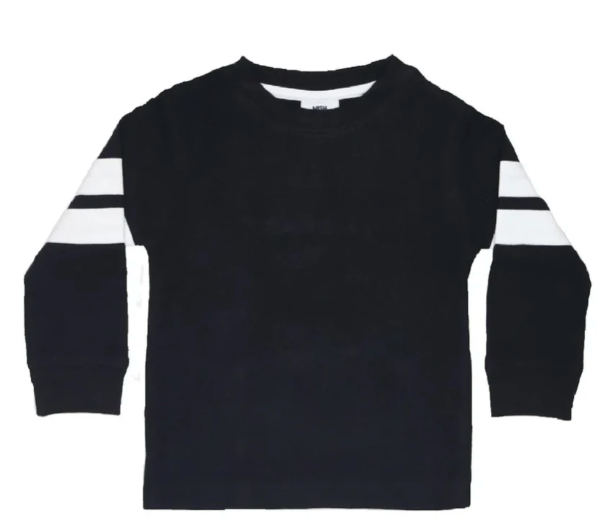 Mish Thermal Striped Shirt Black