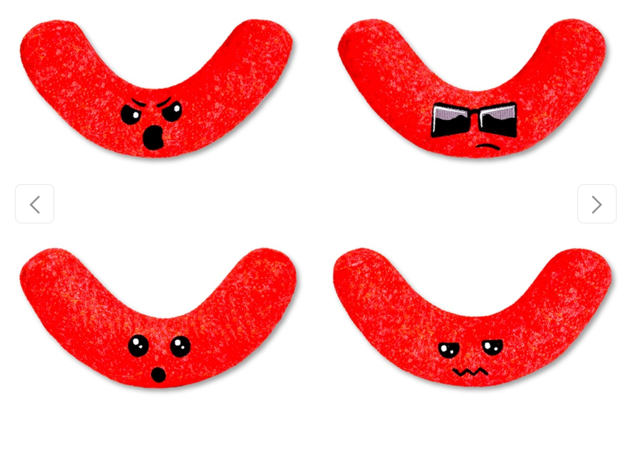 Iscream Cheetos Flamin Hot Plush