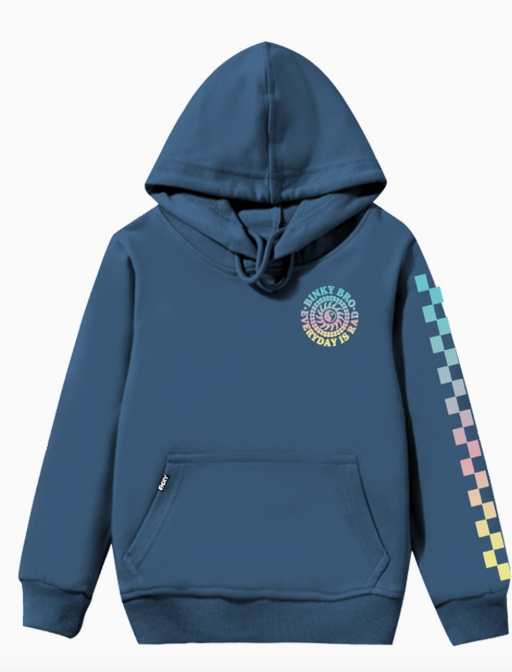 BinkyBro Graphic Hoodie - Blue