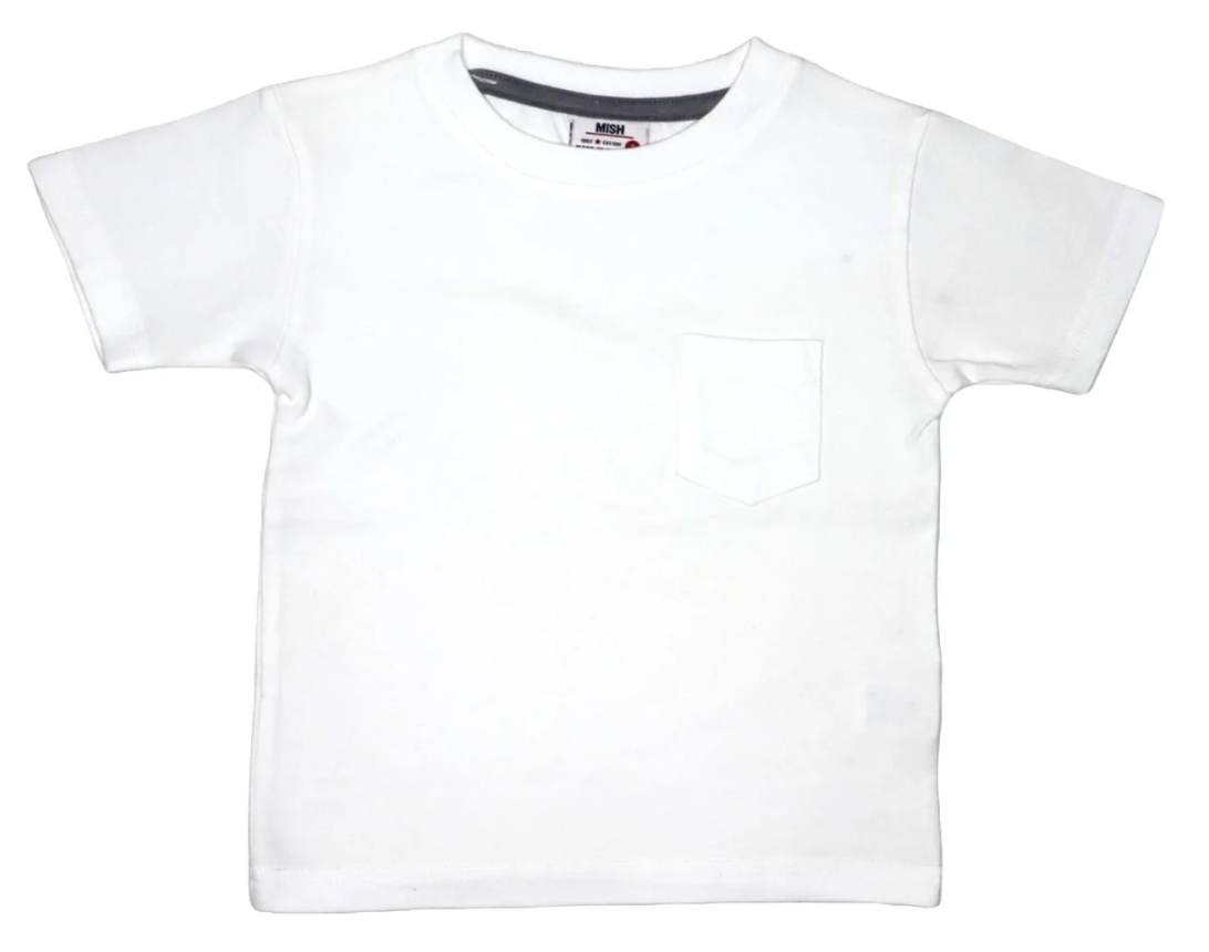 Mish Solid Enzyme Pocket Tee