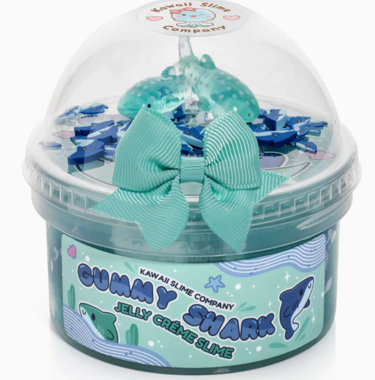 Kawaii Gummy Shark Jelly Creme Slime