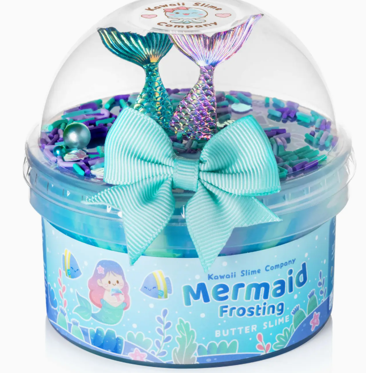 Kawaii  Mermaid Frosting Butter Slime