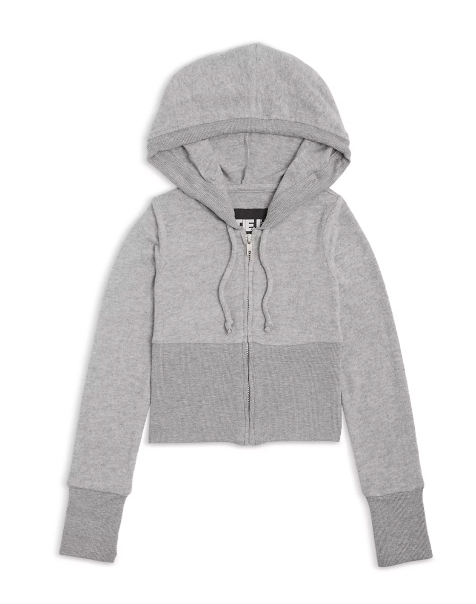 Katie J Drew Hacci Hoodie - Heather Grey