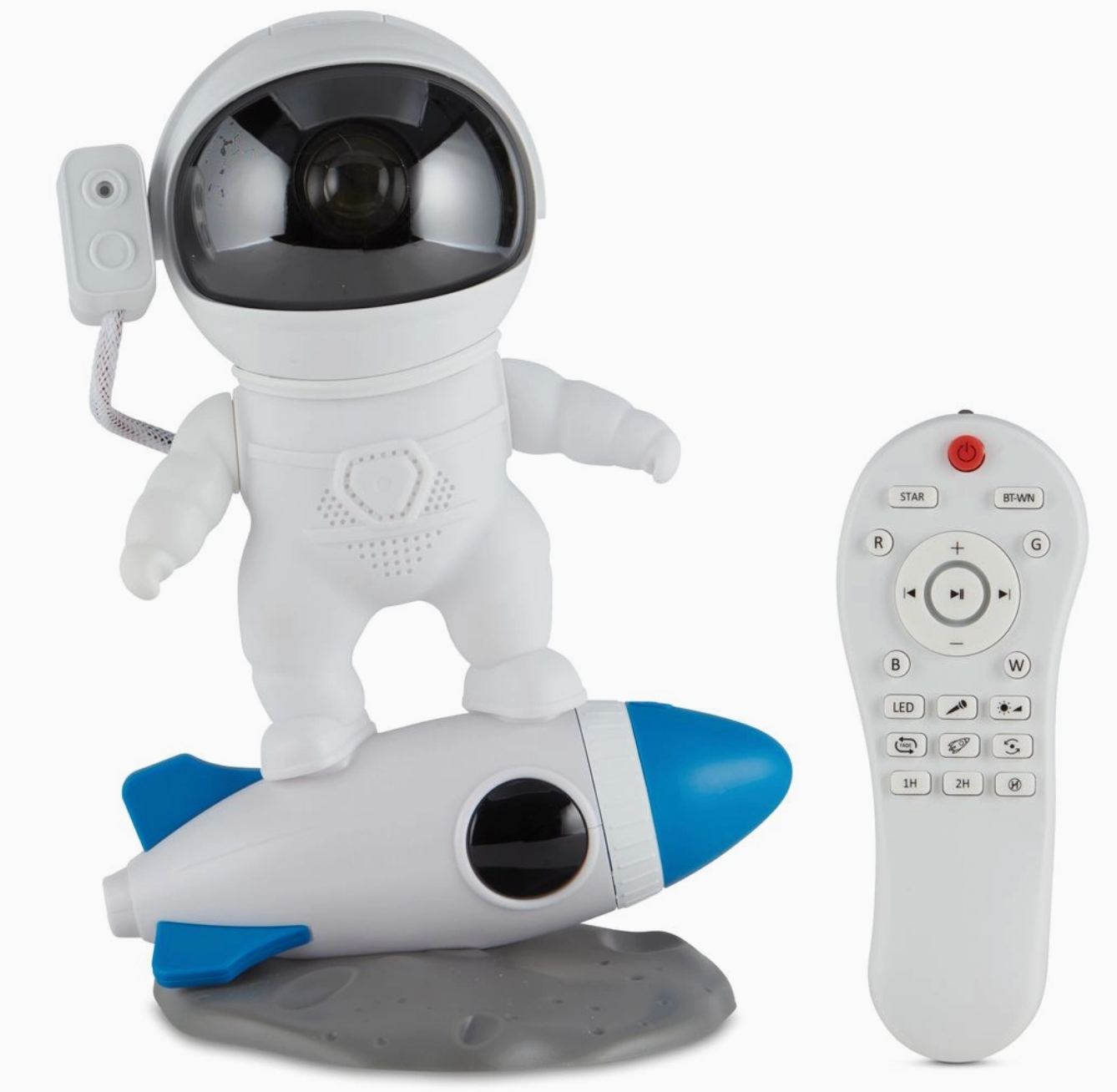 Trend Tech Rocket Man LED Projector & Speaker