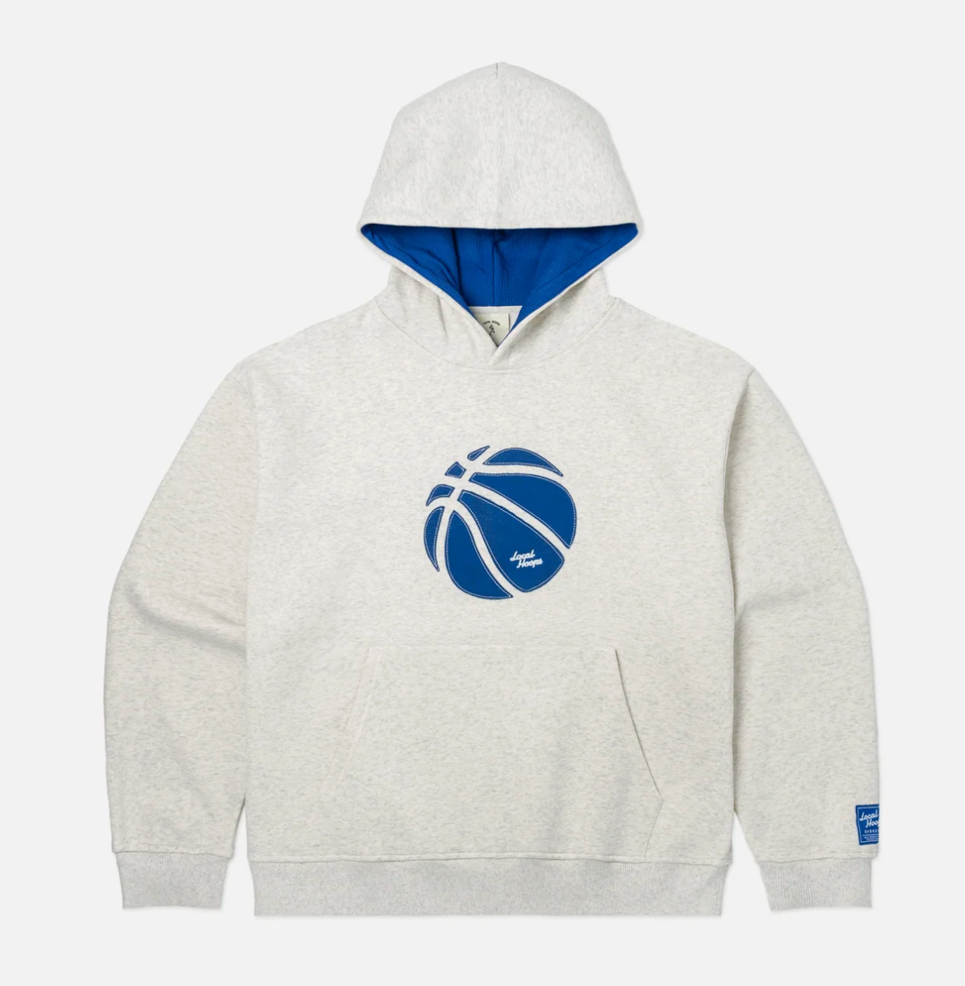 Local Hoops Logo Ball Applique Hoodie