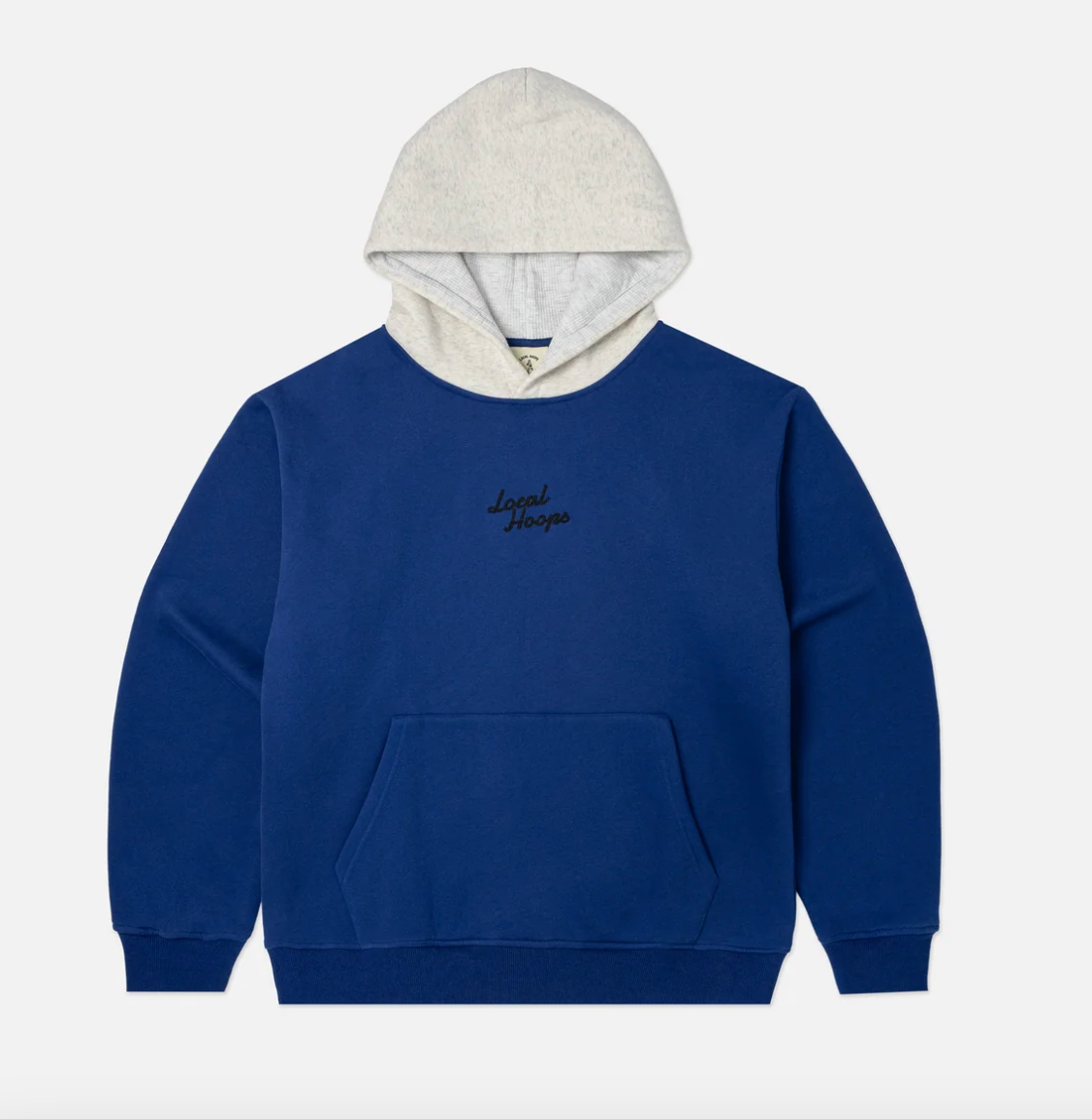 Local Hoops Two Tone Royal Hoodie