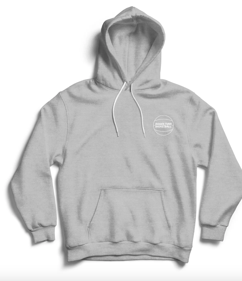 BTB Everyday Embroidered Hoodie - Grey