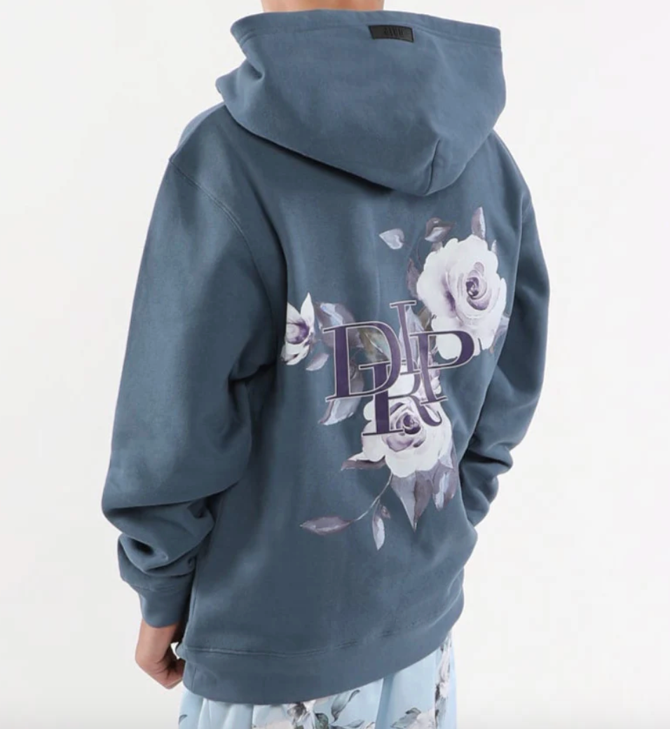 Drip Rose Garden Graphic Hoodie