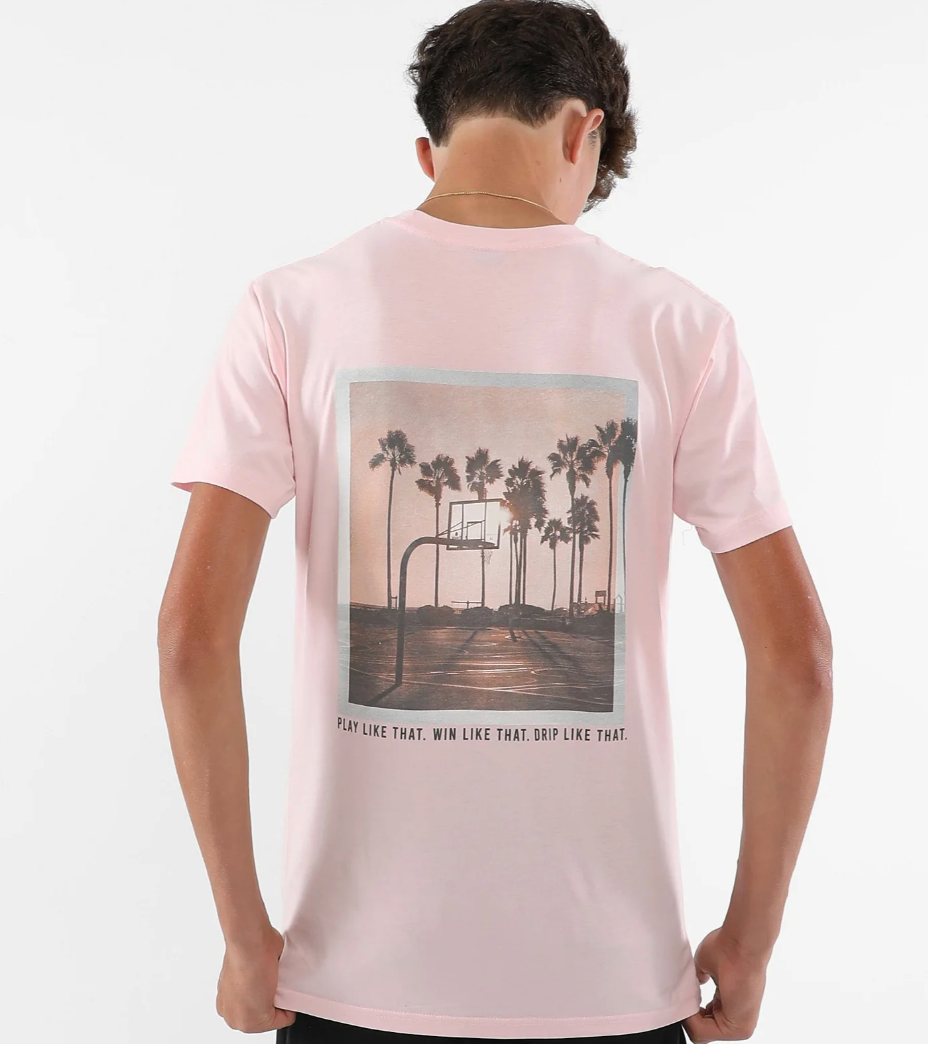 Drip Sunset Buckets Tee
