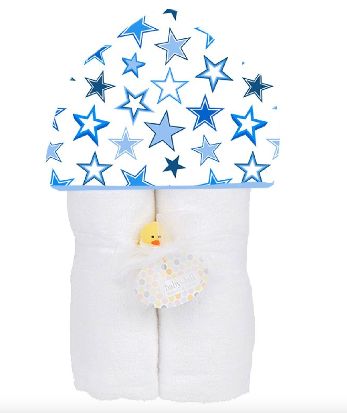 Baby JaR Hooded Towel - Starry Sky Blue