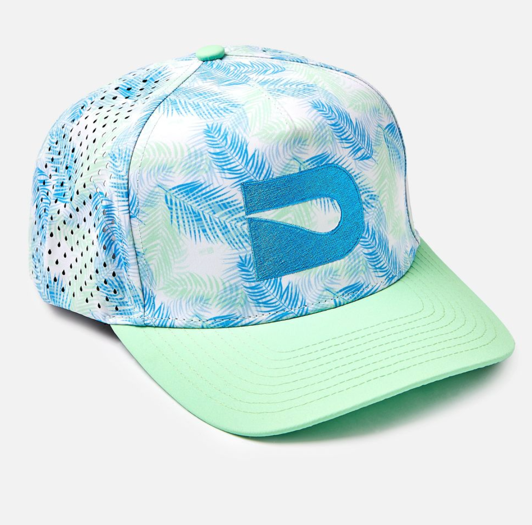 Drip OG Hat - Sky Blue Palms