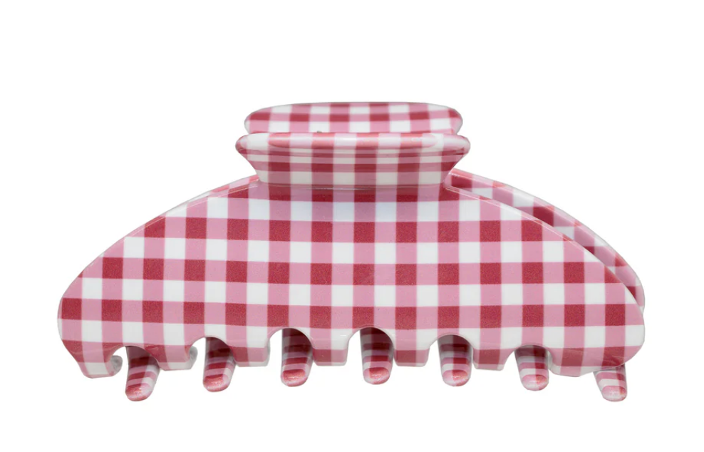 Emi Jay Big Effing Clip - Cherry Gingham