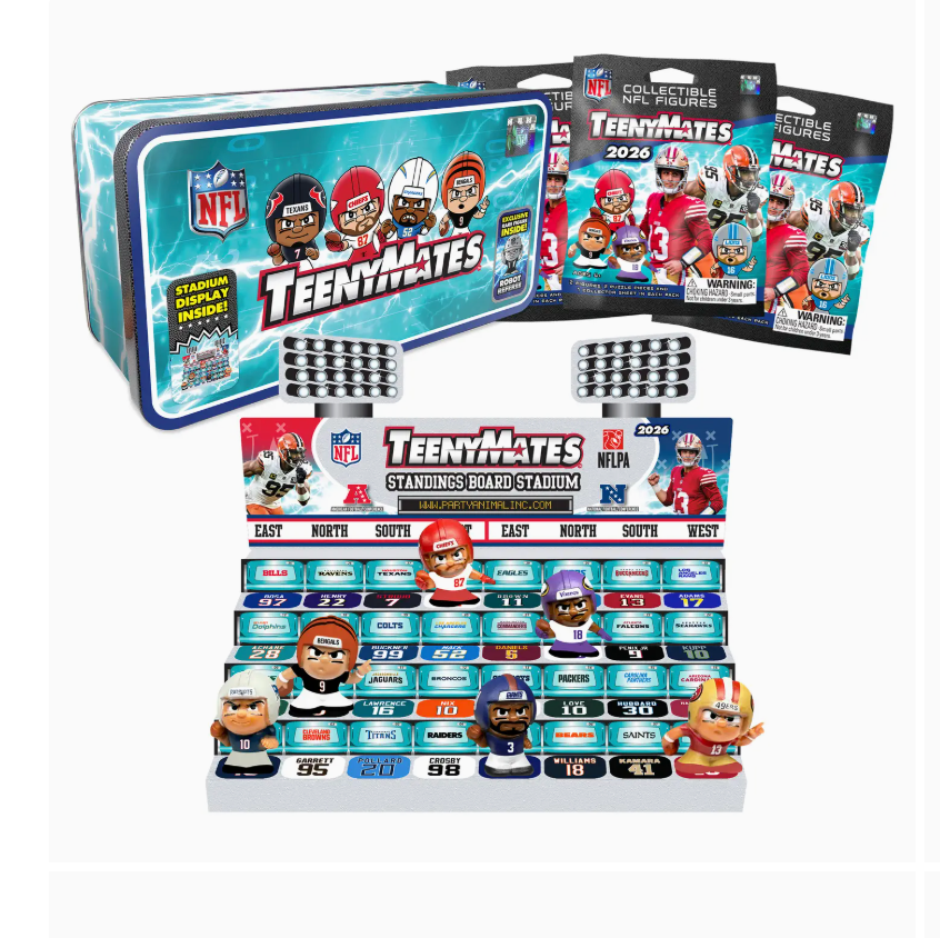 Nfl Teenymates Collector Tin 2026