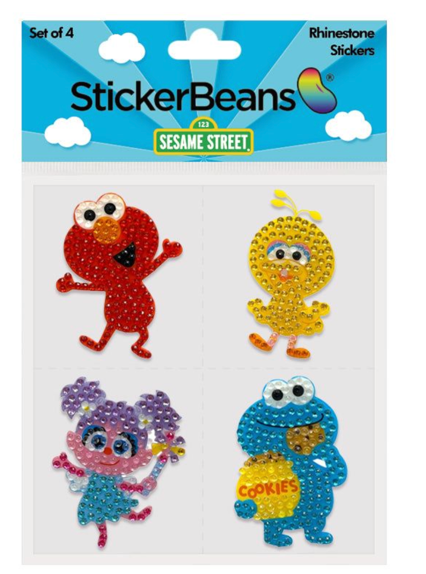 StickerBeans Sesame Street Elmo & Friends