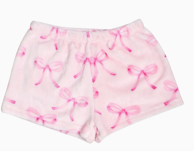 OMG Fleece Printed Cozy Shorts