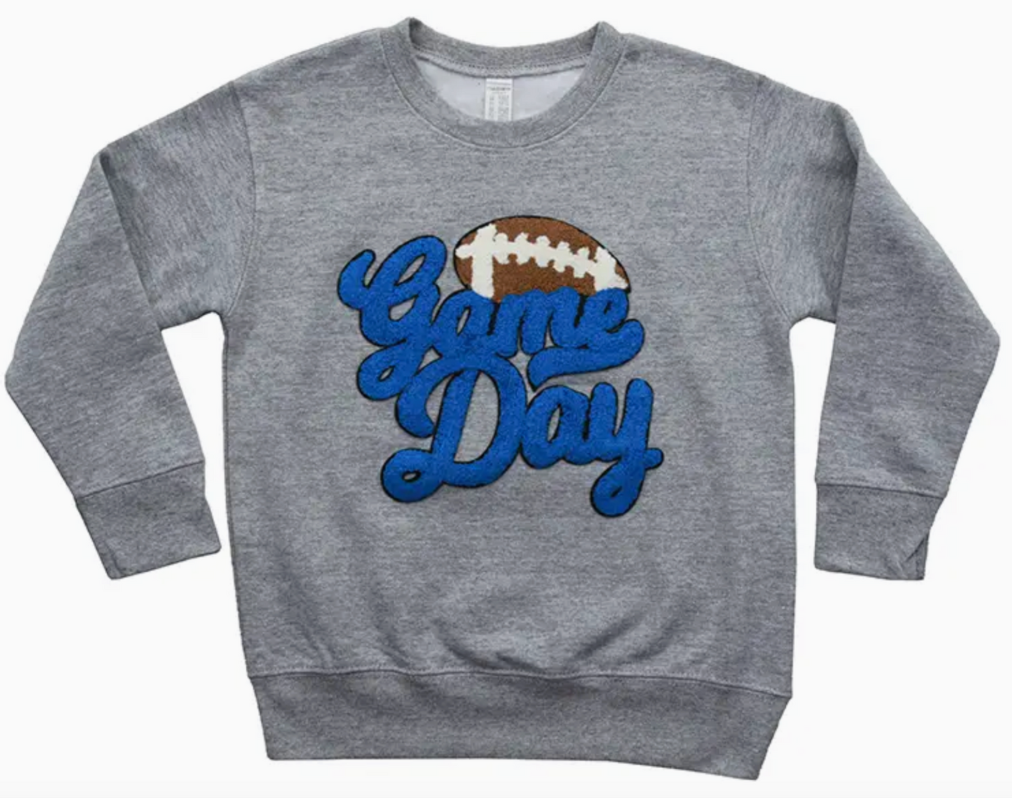 Sparkle Sister Blue Game Day Sweatshirt