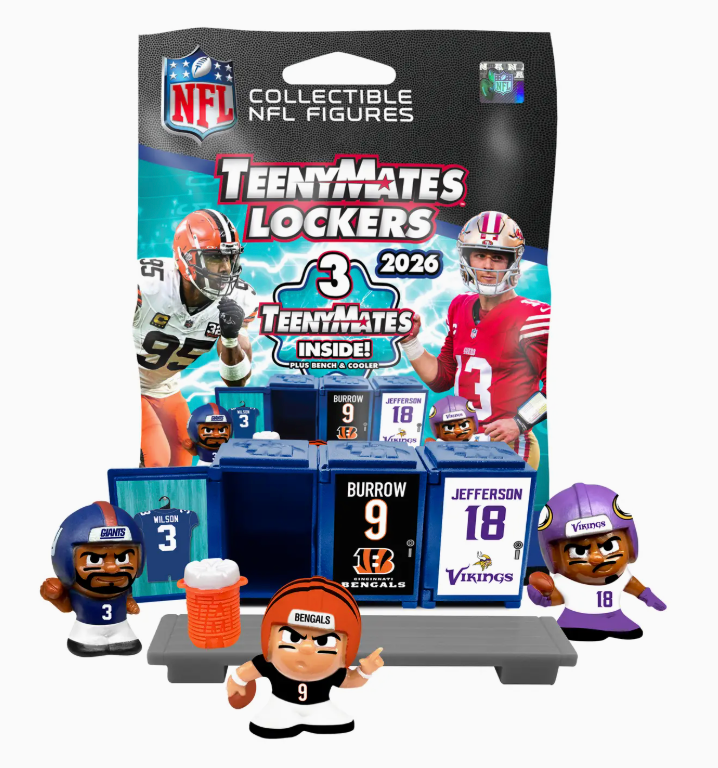 Party Animal NFL Teenymates Locker Room Set 2026