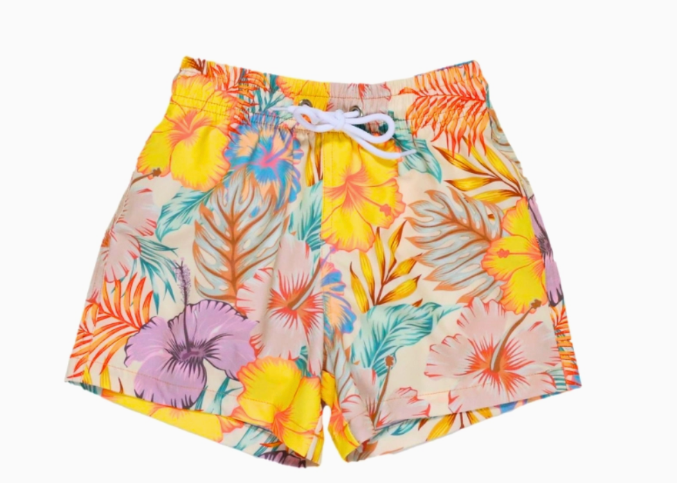Blueberry Bay Aloha Beach Trunks