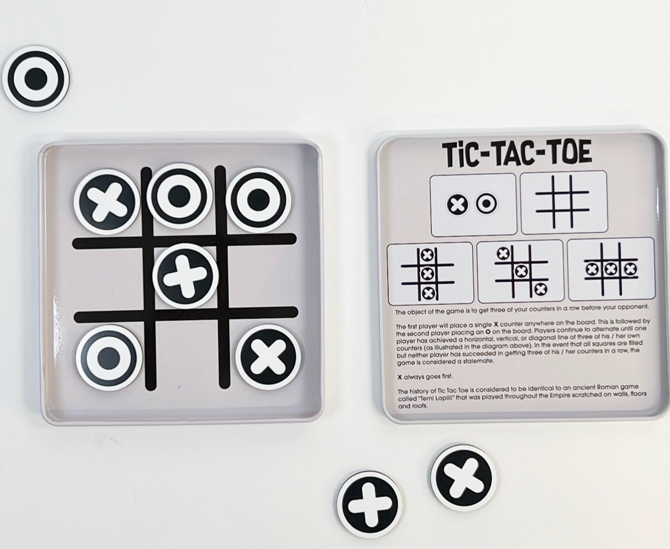 Magnetic Tic Tac Toe Travel Game