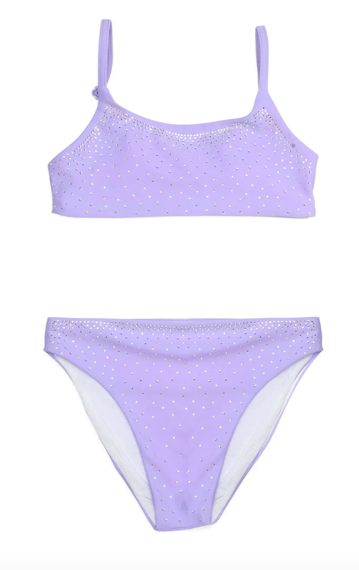 Mini Dreamers Celeste Crystal Two Piece Bikini