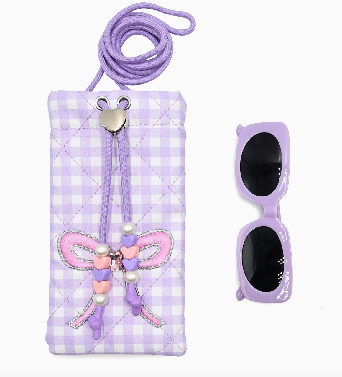 OMG Bow Drawstring Case & Sunglasses