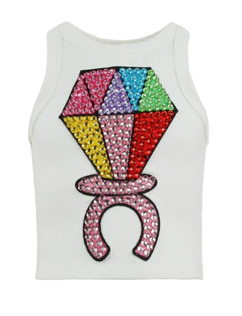 Lola & the Boys Candy Gem Tank