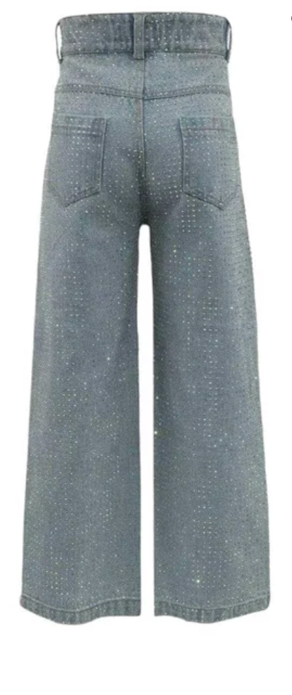 Lola & the Boys Sparkle Crystal Denim Jeans