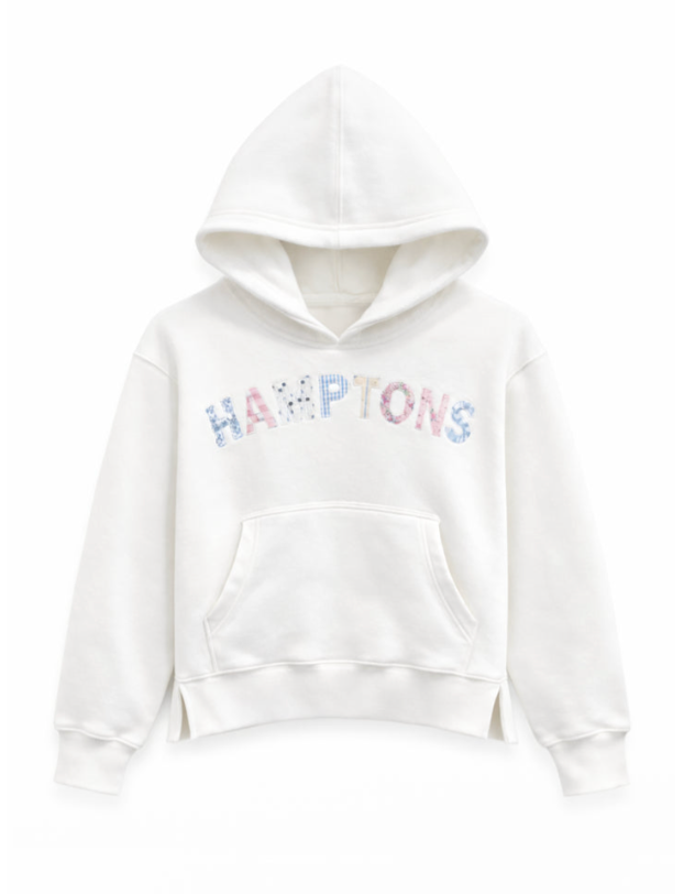 Katie J Hamptons Patchwork Hoodie