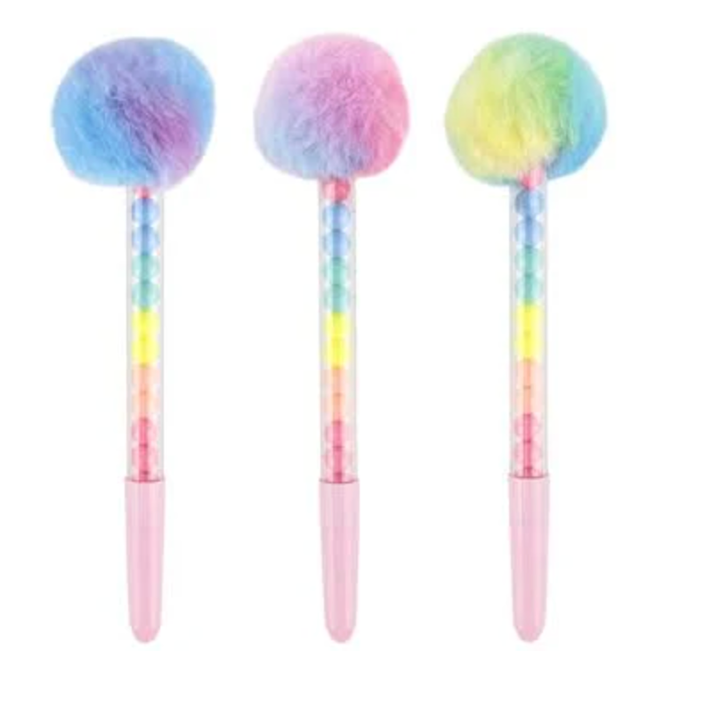 Iscream Pom Pom Ballpoint Pen
