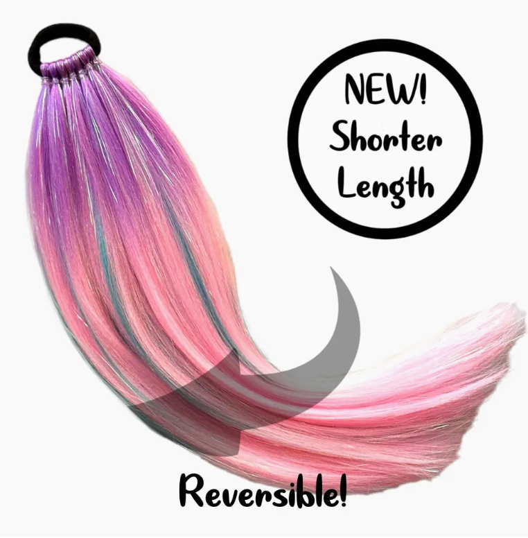 Short Shimmer Mermaid Hair